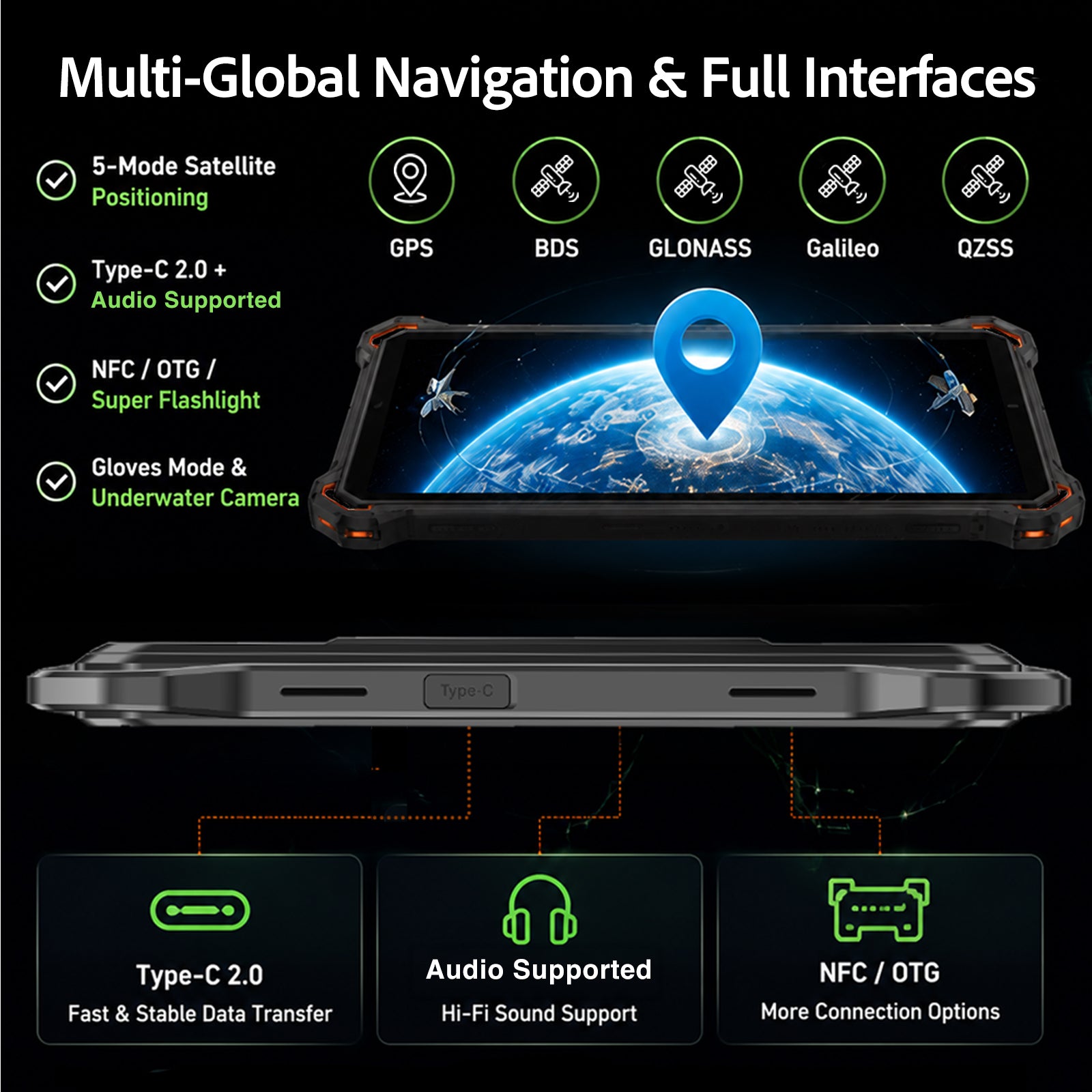 AGM PAD P3 | 8.68" Compact Rugged Tablet | Helio G99 | IP68/IP69K | Waterproof | 120Hz Display | eSIM | Android 16