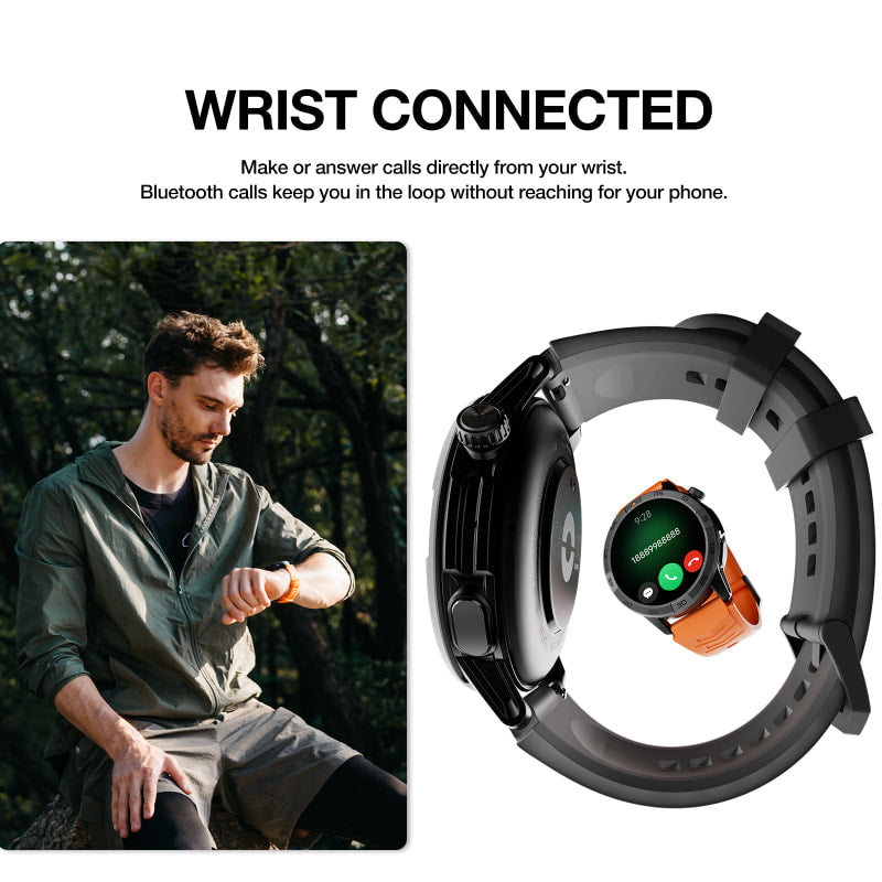 AGM Legion Pro | GPS | Offline Map | 5ATM | IP68 Waterproof | 100+ Sports Modes | Smart Watch