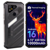 AGM X7 Pro | Thermal Imaging Rugged Smartphone | 512×384 Thermal Resolution | 6GB+256GB | 10000mAh Battery | IP68/IP69K | Wireless Charging | Android 16 | eSIM