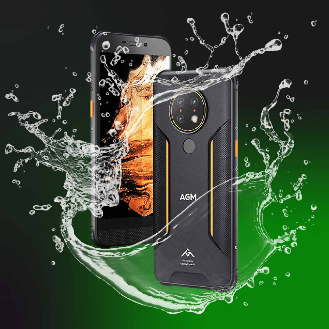 AGM H3 | Unlocked Rugged Smartphone | Waterproof Durable Rugged Phone | High-Temperature Resistance | HK Warehouse